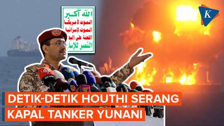 Berafiliasi dengan Israel, Kapal Yunani Diserang Houthi di Laut Merah