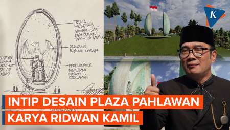 Mengintip Megahnya Desain Hero Memorial Ridwan Kamil dI IKN