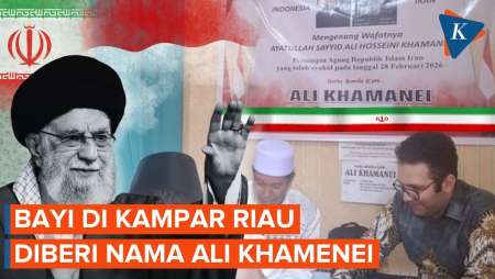 Viral Bayi Di Riau Diberi Nama Ali Khamenei, Kedubes Iran Datang Berkunjung