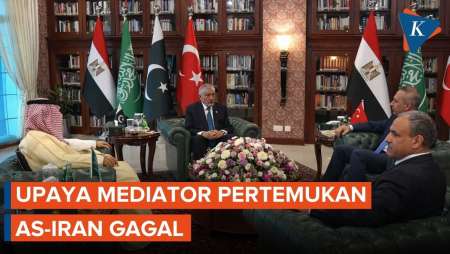 Buntu, Mediator Gagal Upayakan Gencatan Senjata AS-Iran