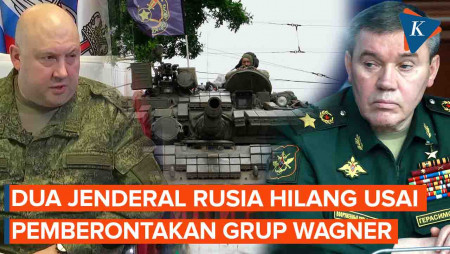 Jenderal Senior Rusia Hilang Usai Pemberontakan Wagner