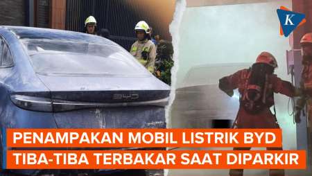Mobil Listrik BYD Seal Tiba-tiba Terbakar Usai Diparkir 3 Hari, Begini Penampakannya