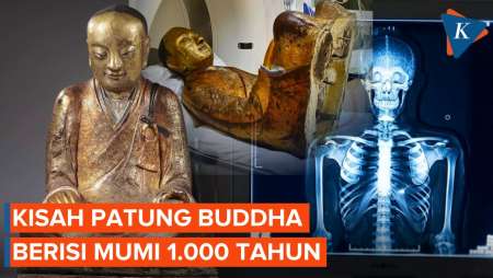Patung Buddha Kuno Ini Berisi Mumi Biksu Berusia 1.000 Tahun, Kok Bisa?
