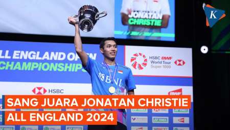 Profil Jonatan Christie, Tunggal Putra Indonesia Juara All England 2024