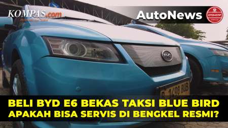 BYD e6 Bekas Taksi Blue Bird Dijual, Bisa Servis di Bengkel Resmi?