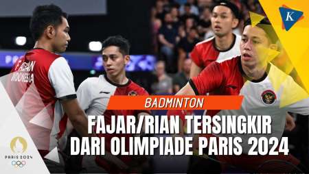 Hasil Badminton Olimpiade 2024, Fajar/Rian Tersingkir, Kalah dari Pasangan China!