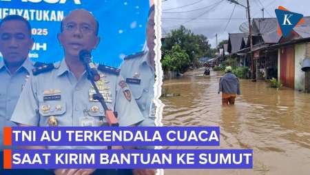 TNI AU Akan Kirim Bantuan Internet Dan Listrik Ke Lokasi Banjir Sumut, Tapi Terkendala Cuaca