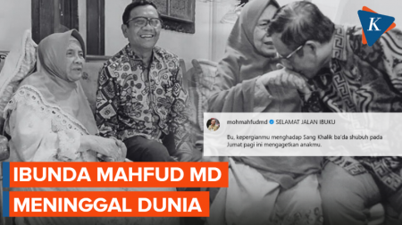 Kabar Duka, Ibunda Mahfud MD Meninggal Dunia