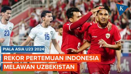 Sejarah Head to Head Indonesia Vs Uzbekistan, Saatnya Putus Rentetan Kekalahan