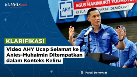 [KLARIFIKASI] Video AHY Ucap Selamat ke Anies-Muhaimin Ditempatkan dalam Konteks Keliru