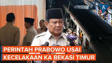 14 Tewas Dalam Kecelakaan KRL Vs Argo Bromo, Ini Instruksi Prabowo!
