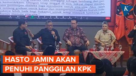 Akan Penuhi Panggilan KPK Pekan Depan, Hasto: Yang Mendirikan Bu Mega, Nanti Kualat jika Tak Datang