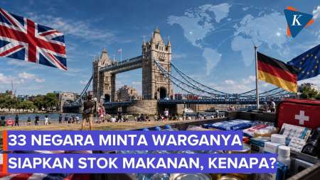 33 Negara Minta Warganya Siapkan Stok Darurat, Bersiap Perang dan Krisis?