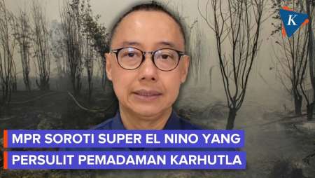 Waketu MPR: Karhutla Tahun Ini Lebih Sulit Karena Ada Super El Nino