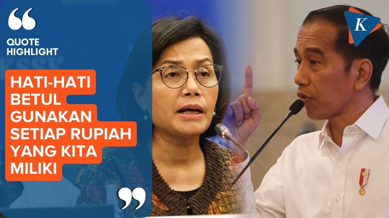 Pesan Jokowi ke Sri Mulyani: Kelola APBN dengan Hati-hati