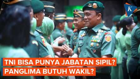 4 Poin Draf Revisi UU TNI yang Jadi Sorotan, Tentara Bisa Duduki Jabatan Sipil dan Usia Pensiun