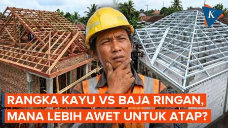 Rangka Atap Kayu Vs Baja Ringan, Mana Yang Lebih Awet?