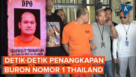 Detik-detik Buronan Nomor 1 Thailand Ditangkap di Bali, Sempat Pura-pura Bisu