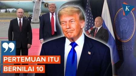 Trump Beri Nilai 10 untuk Pertemuan dengan Putin