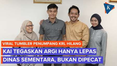 Bukan Dipecat, Petugas Stasiun Tak Bertugas Sementara Usai Viral Tumbler Penumpang KRL Hilang