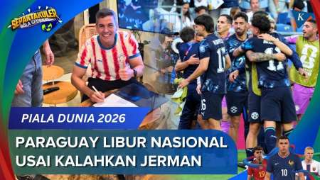 Tumbangkan Jerman, Paraguay Langsung Tetapkan Hari Libur Nasional