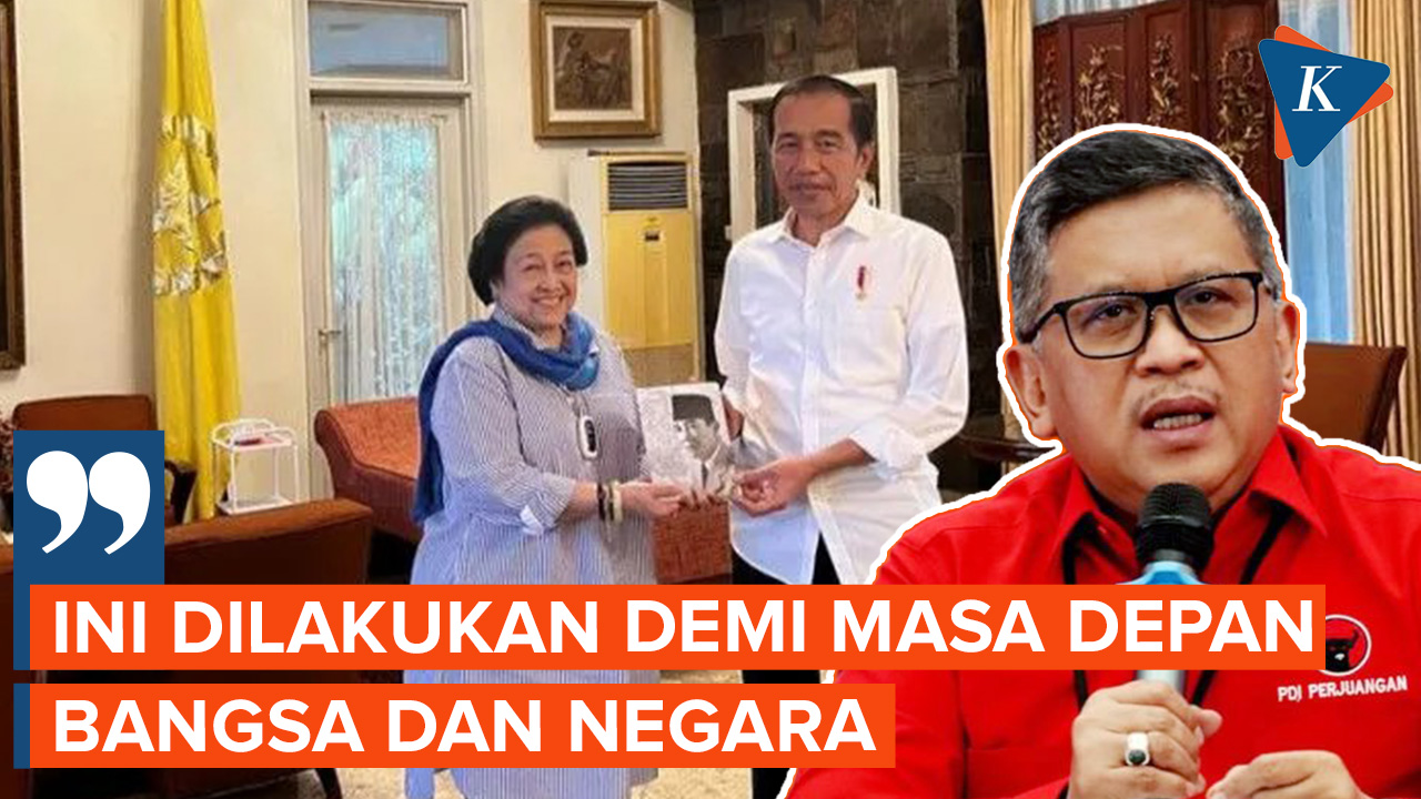 Hasto Pastikan Pertemuan Mega-Jokowi Tak Terkait Pencapresan Anies