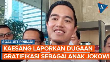 Kaesang Laporkan Dugaan Gratifikasi soal Jet Pribadi sebagai Anak Jokowi