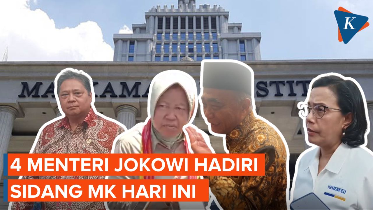 Hari Ini 4 Menteri Beri Keterangan di Sidang MK
