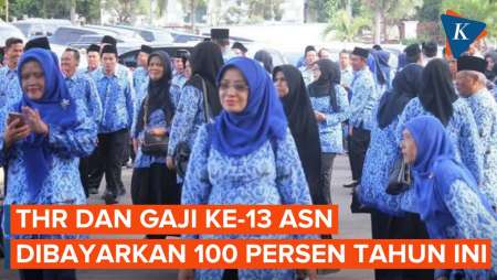 THR dan Gaji Ke-13 ASN Tahun Ini Cair 100 Persen, Sri Mulyani: APBN Sudah Membaik