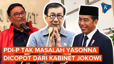 Tak Masalah Yasonna Dicopot, PDI-P: Malah Rencananya September Mau Mundur