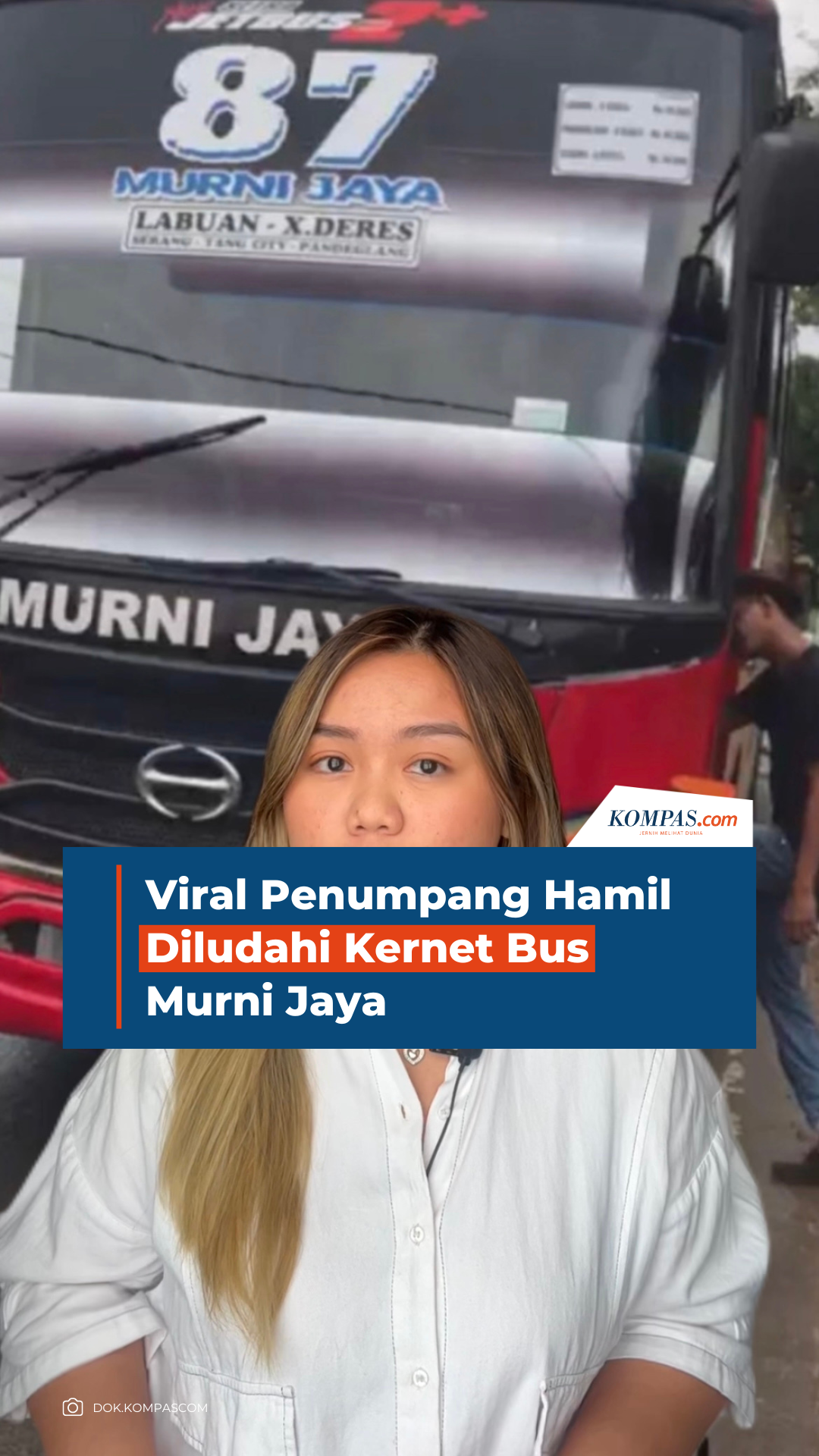 Viral Penumpang Hamil Diludahi Kernet Bus Murni Jaya