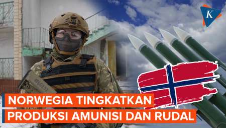 Norwegia Pasok Amunisi ke Ukraina untuk Perang Lawan Rusia