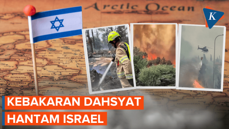 Dampak Kebakaran Israel: Puluhan Orang Terluka, Warga Dievakuasi, Tentara Dikerahkan