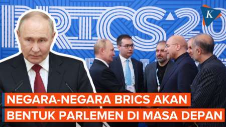 Putin: BRICS Mungkin Akan Bentuk Parlemen di Masa Depan