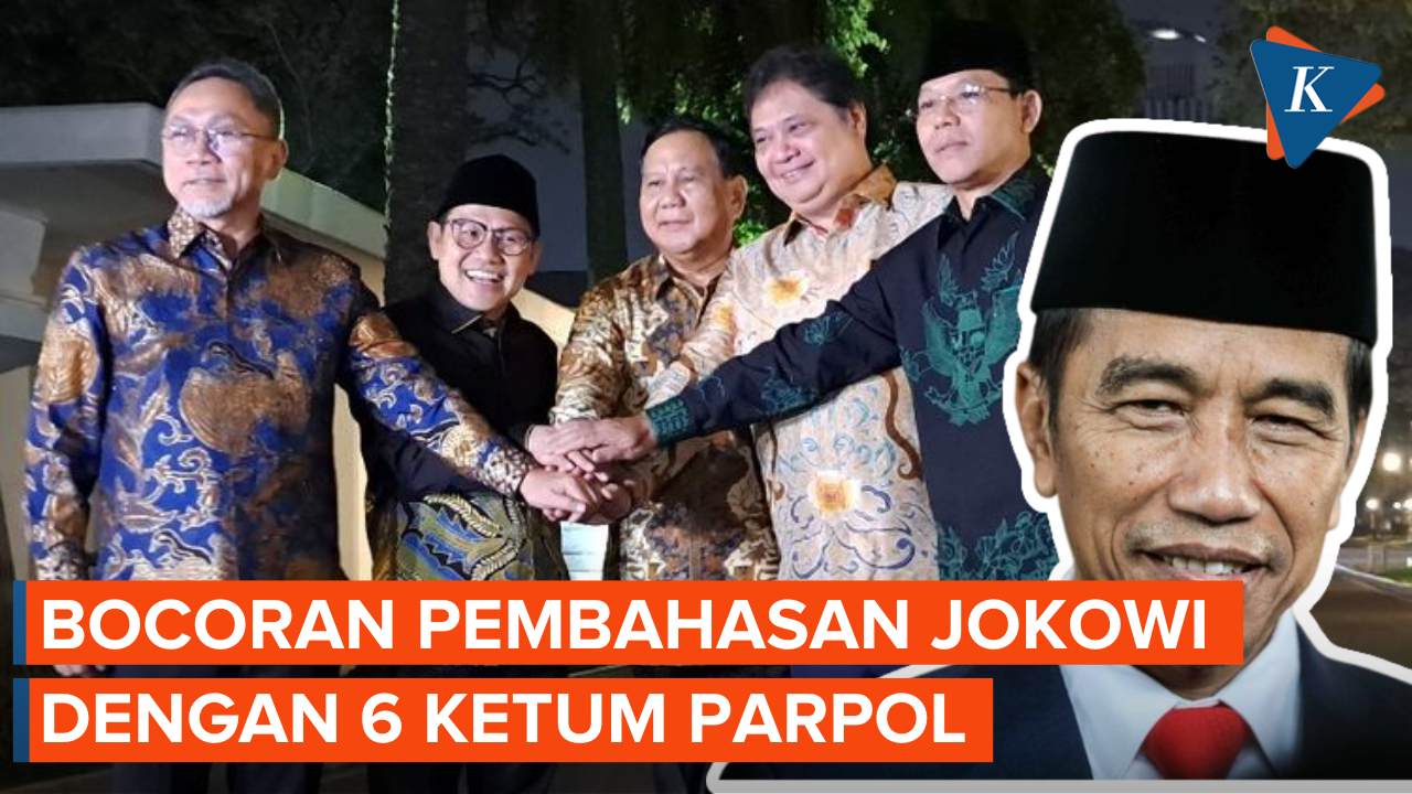 Prabowo Bocorkan Isi Pertemuan Jokowi dengan 6 Ketum Parpol