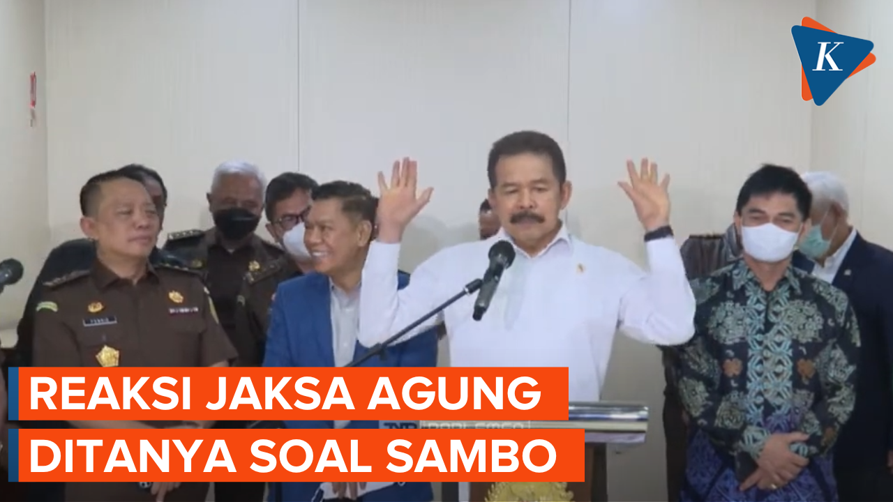 Jaksa Agung Angkat Tangan Saat Ditanya soal Kasus Ferdy Sambo