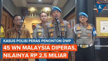 45 WN Malaysia Penonton DWP Diperas Oknum Polisi, Totalnya Rp 2,5 Miliar