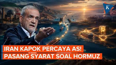 Iran Kapok Percaya AS! Pezeshkian Ungkap Syarat Buka Hormuz