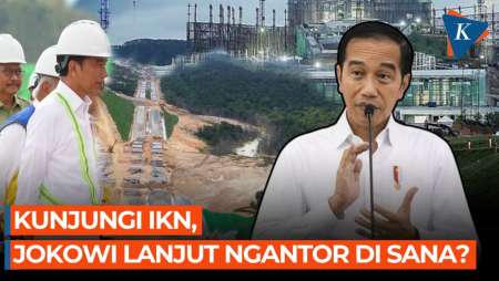 Jokowi ke IKN Besok, Bakal Mulai Ngantor di Sana?