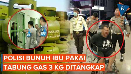 Polisi yang Bunuh Ibu Kandung Pakai Tabung Gas 3 Kg di Cileungsi Bogor Ditangkap