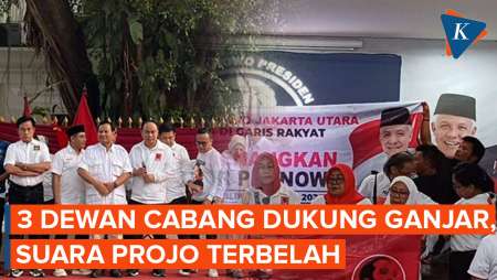 Suara Projo Belah, Kemarin Dukung Prabowo karena Jokowi, Kini Sebut 7 Alasan Dukung Ganjar