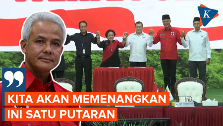 Ganjar “Pede” Menang Pilpres Satu Putaran