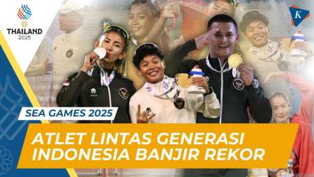 Indonesia Banjir Rekor Di SEA Games 2025, Dari Atlet Debutan Hingga Veteran