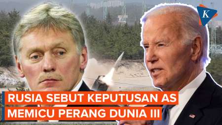 AS Izinkan Ukraina Gunakan Rudal Jarak Jauh, Rusia: Memicu Perang Dunia III