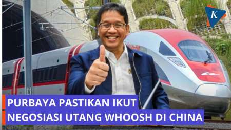Purbaya Pastikan Turun Tangan Negosiasi Utang Whoosh Di China