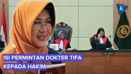 Dokter Tifa Sampaikan Permintaan Ke Hakim Lewat Eksepsi