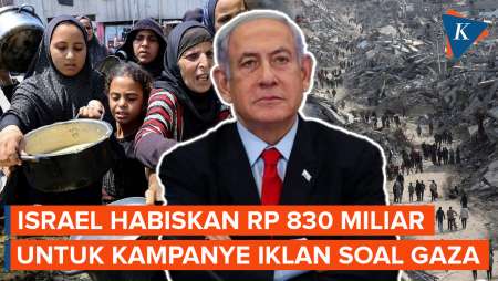 Israel Diam-diam Habiskan Rp 830 Miliar demi Iklan Propaganda Sangkal Kelaparan di Gaza