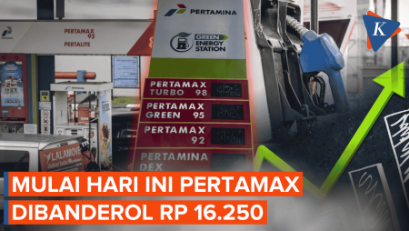 Pertamax Naik! Mulai Hari Ini Jadi Rp 16.250 Per Liter