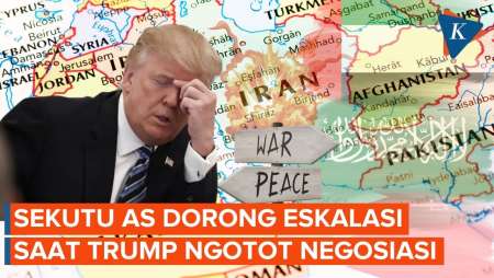 Sekutu AS Desak Lanjutkan Perang, Saat Trump Ngotot Soal Negosiasi