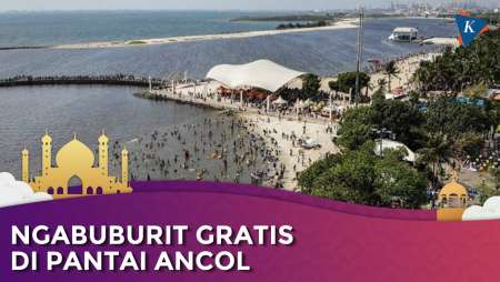 Ngabuburit Gratis di Pantai Ancol Selama Ramadhan 2024, Begini Caranya